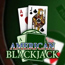 American Blackjack logo by Habanero at Betmaster Casino