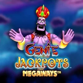 Genie Jackpots Megaways slot visual from Blueprint Gaming available on betmastercasino.uk