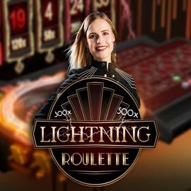 Lightning Roulette casino game by Evolution – featured logo at Betmaster Casino