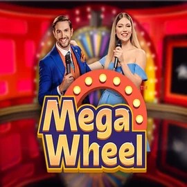 Mega Wheel slot logo by Pragmatic Play at Betmaster Casino